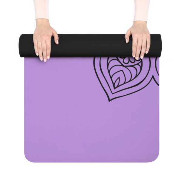 Best Yoga Mat for Grip | Balanced Lavender Mandala Mat - Image 3