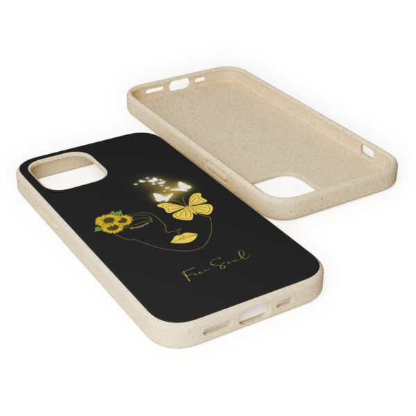 Eco-Friendly Phone Case | Butterfly & Sunflower Art for Free Spirits - Image 14