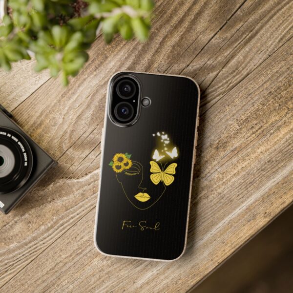 Eco-Friendly Phone Case | Butterfly & Sunflower Art for Free Spirits - Image 5