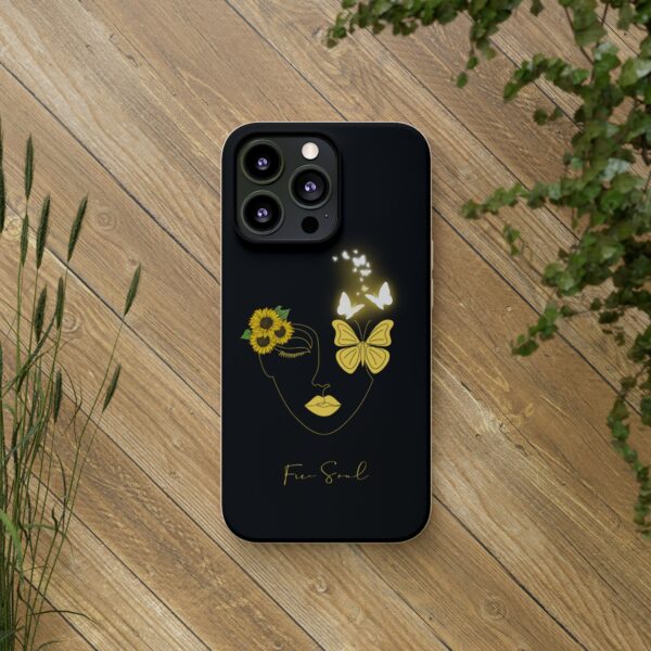 Eco-Friendly Phone Case | Butterfly & Sunflower Art for Free Spirits - Image 30