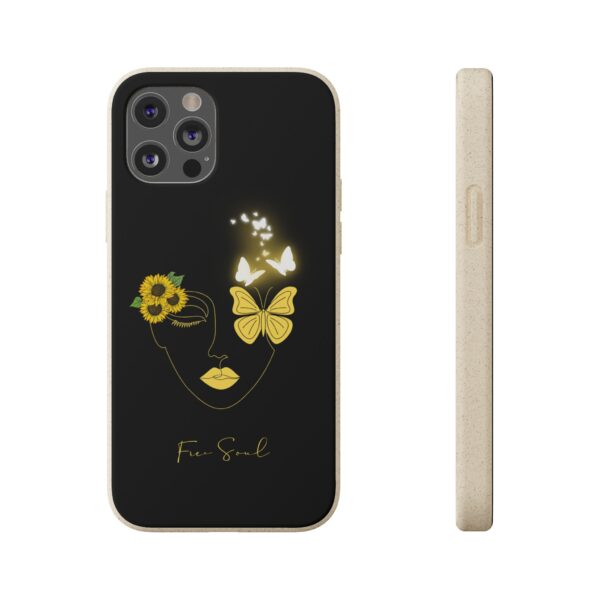 Eco-Friendly Phone Case | Butterfly & Sunflower Art for Free Spirits - Image 16