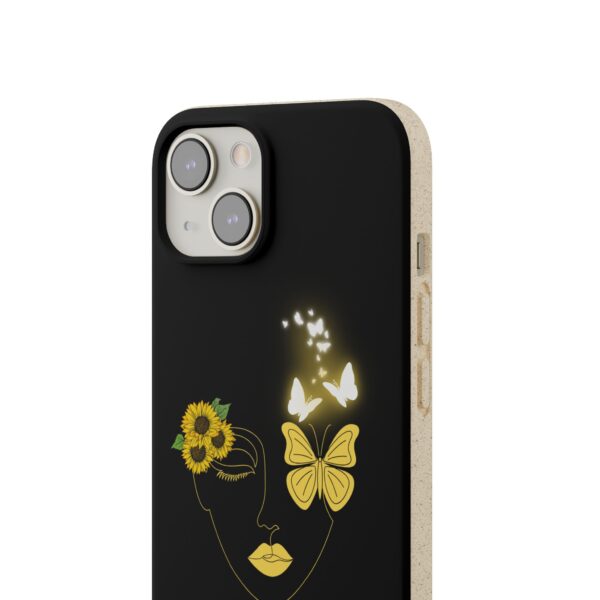 Eco-Friendly Phone Case | Butterfly & Sunflower Art for Free Spirits - Image 23