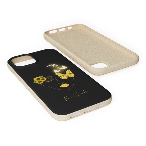 Eco-Friendly Phone Case | Butterfly & Sunflower Art for Free Spirits - Image 24