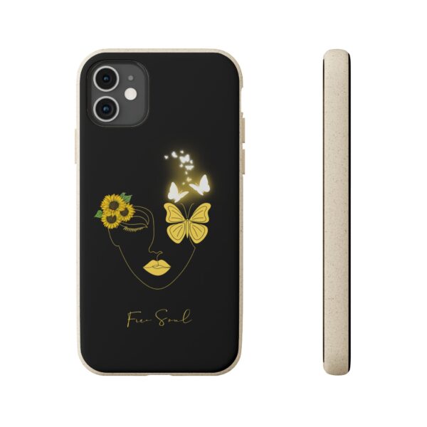 Eco-Friendly Phone Case | Butterfly & Sunflower Art for Free Spirits - Image 31