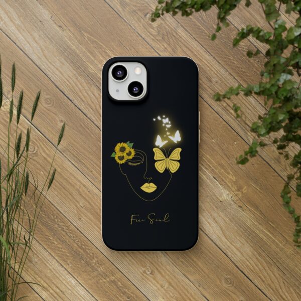 Eco-Friendly Phone Case | Butterfly & Sunflower Art for Free Spirits - Image 25