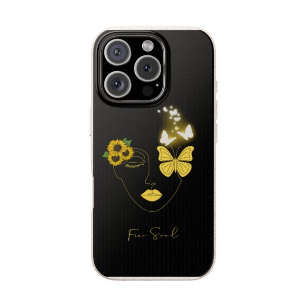 Eco-Friendly Phone Case | Butterfly & Sunflower Art for Free Spirits - Image 56