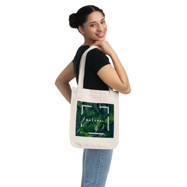 Stay Natural Organic Tote Bag | Eco Everyday Essential - Image 4