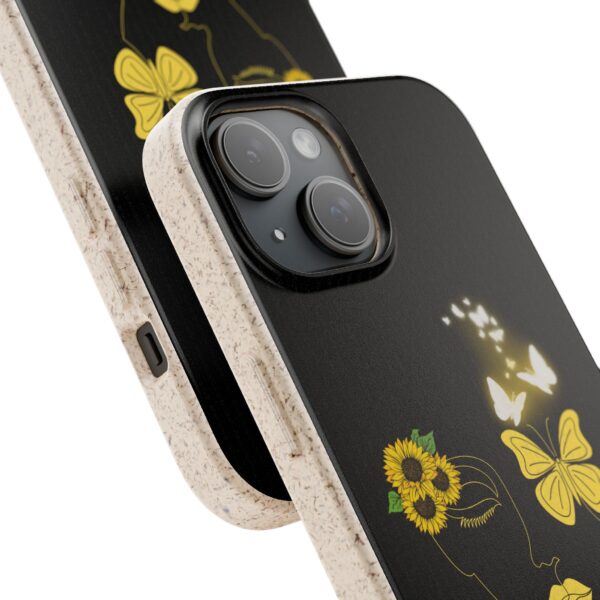 Eco-Friendly Phone Case | Butterfly & Sunflower Art for Free Spirits - Image 38