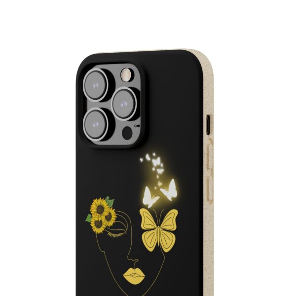 Eco-Friendly Phone Case | Butterfly & Sunflower Art for Free Spirits - Image 28