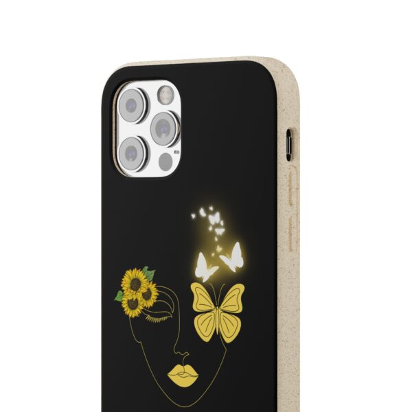 Eco-Friendly Phone Case | Butterfly & Sunflower Art for Free Spirits - Image 18