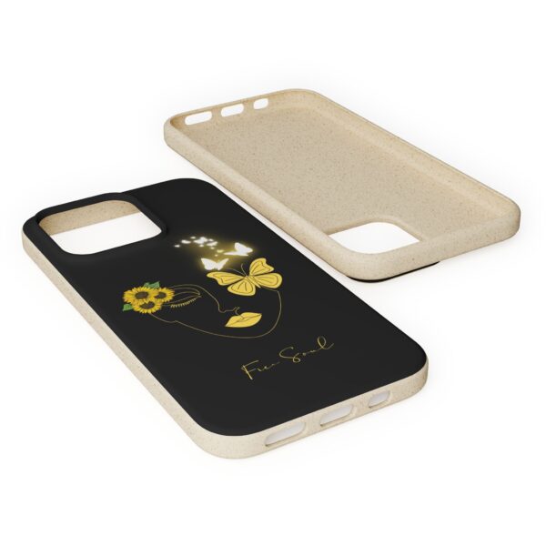 Eco-Friendly Phone Case | Butterfly & Sunflower Art for Free Spirits - Image 29