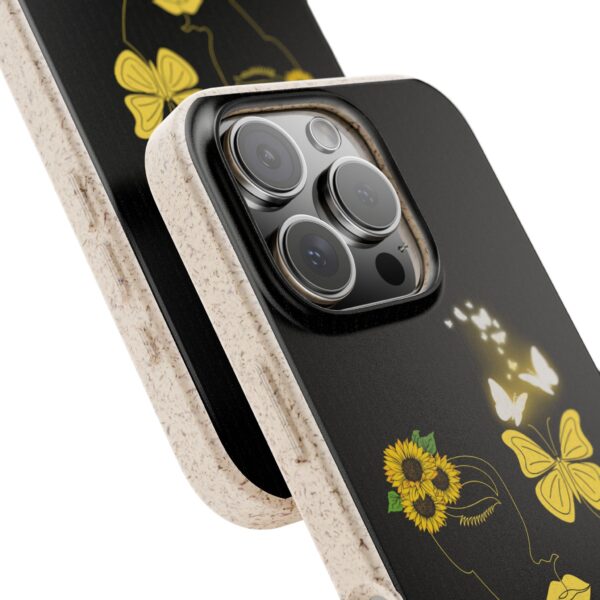 Eco-Friendly Phone Case | Butterfly & Sunflower Art for Free Spirits - Image 58