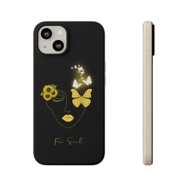 Eco-Friendly Phone Case | Butterfly & Sunflower Art for Free Spirits - Image 21