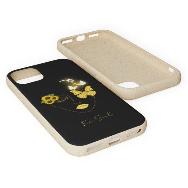 Eco-Friendly Phone Case | Butterfly & Sunflower Art for Free Spirits - Image 34