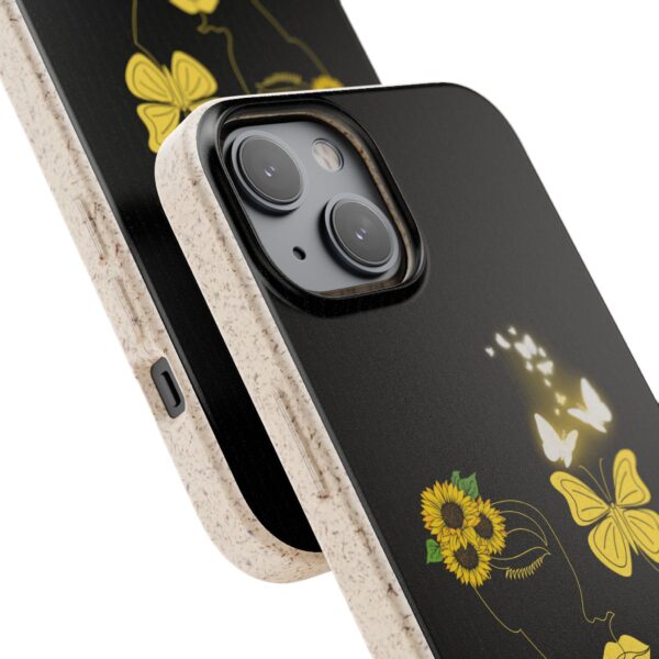 Eco-Friendly Phone Case | Butterfly & Sunflower Art for Free Spirits - Image 48