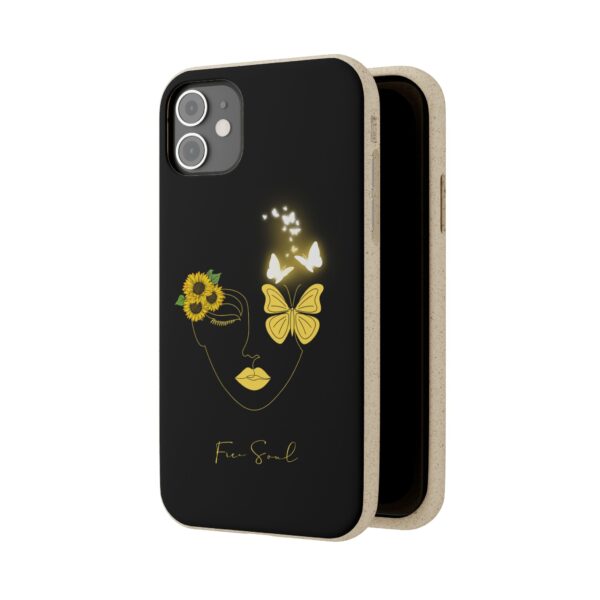 Eco-Friendly Phone Case | Butterfly & Sunflower Art for Free Spirits - Image 32