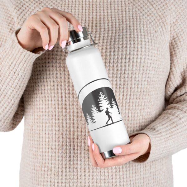 Hiker Water Bottle | 22oz Copper Insulated - Image 7